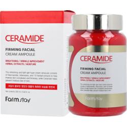 Farmstay - Ceramide Firming Facial Cream Ampoule, 250 ml - nawilżająco-wzmacniający krem do twarzy