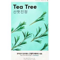 MISSHA - Airy Fit Sheet Mask Tea Tree, 19g - Łagodząca maska w płachcie dla cery problematycznej