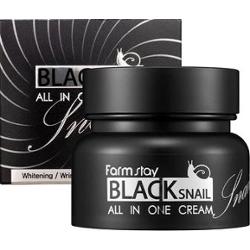 Farmstay Odżywczy krem do twarzy All-In One Black Snail z ekstraktem ze śluzu ślimaka 100 ml