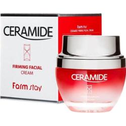 FARMSTAY - Ceramide Firming Facial Cream - Ujędrniający krem do twarzy z ceramidami, 50ml
