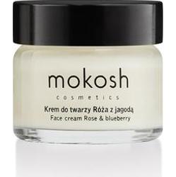 MOKOSH - Ujędrniający krem róża z jagodą, 15ml