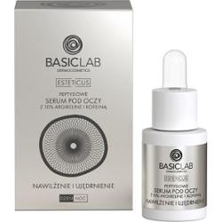 BasicLab Dermocosmetics Esteticus ujędrniające serum pod oczy z peptydami 15 ml