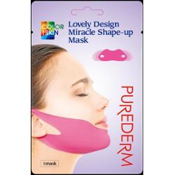 PUREDERM - Miracle Shape-up Maseczka modelująca na podbródek, 10g