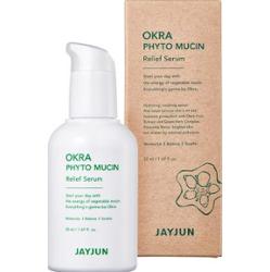 Jayjun Okra Phyto Mucin delikatne serum do skóry do złagodzenia i wzmocnienia skóry wrażliwej 50 ml