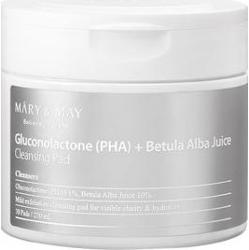 Mary&May - Gluconolactone (PHA)+Betula Alba Juice Cleansing Pad (70 szt)