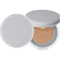 rom&nd - Nu Zero cushion 05 Sand 25, SPF24, 15g - kryjący podkład w poduszce do twarzy w odcieniu ciepłego beżu