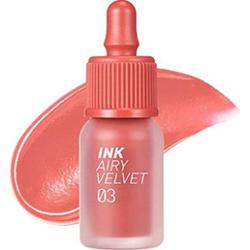 Peripera - Ink Airy Velvet 003 Cartoon Coral, 4g - tint do ust w odcieniu koralowym