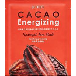 Petitfee - Cacao Energizing Hydrogel Face Mask, 32g - hydrożelowa maska do twarzy