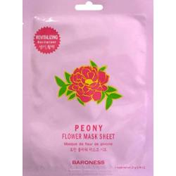 BARONESS - Maska w płachcie z ekstraktem z kwiatu piwonii, 21g