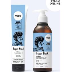 Zestaw do pielęgnacji włosów przetłuszczających się Super Fresh