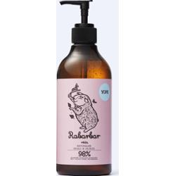 Naturalne mydło do rąk Rabarbar i róża