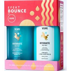 Zestaw naturalnych kosmetyków do włosów HYDRATE - szampon i odżywka