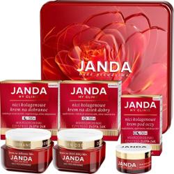 Zestaw Nici Kolagenowe 50+ Dzień+Noc+Oko w puszce prezentowej