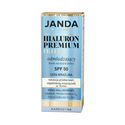 Hialuron premium filler odmładzający krem na dzień dobry spf 50 30ml