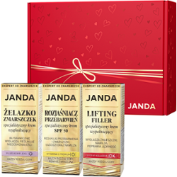 Zestaw wygładzenie, redukcja zmarszczek, rozjaśnienie przebarwień i ochrona SPF 50