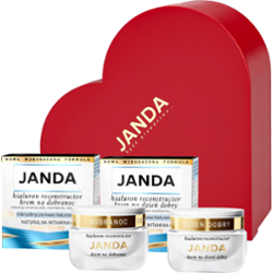 Zestaw Hialuron Reconstructor Dzień+Noc w pudełku serce