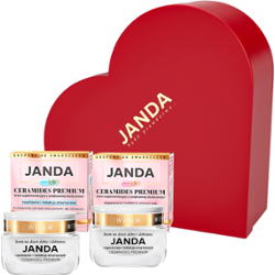 Zestaw Janda Ceramides Premium regeneracja i nawilżenie w pudełku serce