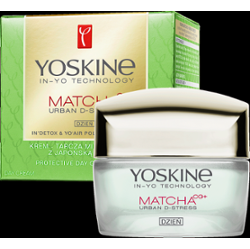 Yoskine Matcha Urban D-Stress krem do twarzy na dzień z herbatą Matcha SPF 20