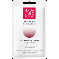 Hada Labo Tokyo Anti-Aging Przeciwzmarszczkowo-ujędrniająca maska nawilżająca na tkaninie