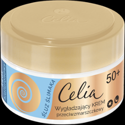 Celia Śluz Ślimaka Wygładzający krem przeciwzmarszczkowy z kwasem hialuronowym 50+