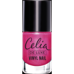 Celia VINYL NAIL Lakier do paznokci perłowy 502 fuksja