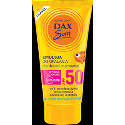 Dax Sun TRAVEL emulsja do opalania dla dzieci SPF 50