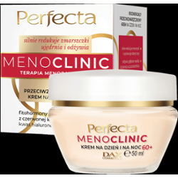 Perfecta Menoclinic Regenerujący przeciwzmarszczkowy krem do twarzy na dzień i na noc 60+