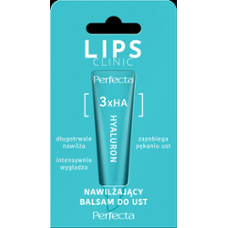 Perfecta Lips Clinic Nawilżający żelowy balsam do ust 3x Hyaluron