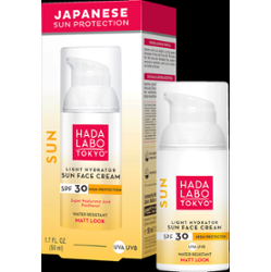 Hada Labo Tokyo Sun Wodoodporny, nawilżający krem do twarzy SPF 30