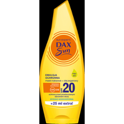 Dax Sun Emulsja do opalania z masłem kakaowym i olejem arganowym SPF 20