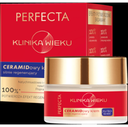 Perfecta Klinika Wieku Ceramidowy krem silnie regenerujący na noc 70/80+