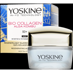 Yoskine Bio Collagen Krem do twarzy na noc 50+