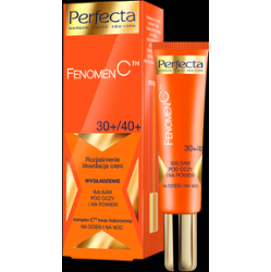 Perfecta Fenomen C Rozjaśnienie, likwidacja cieni, krem pod oczy i na powieki 30+/40+ z witaminą C