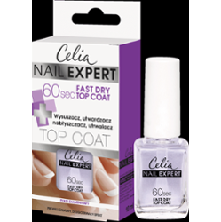 Celia Nail Expert Top Coat do paznokci 60 SEC