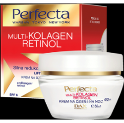 Perfecta Multikolagen Retinol Krem do twarzy na dzień i na noc 60+