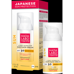 Hada Labo Tokyo Sun Wodoodporny, nawilżający krem do twarzy SPF 50
