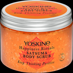Yoskine Happiness Rituals Peeling cukrowy do ciała SATSUMA