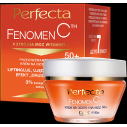 Perfecta Fenomen C Przeciwzmarszczkowy krem do twarzy na dzień i na noc 50+