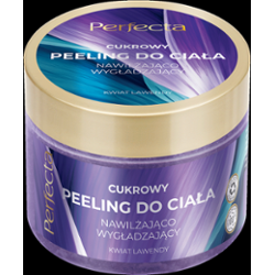 Perfecta SPA Cukrowy peeling do ciała nawilżająco-wygładzający Kwiat Lawendy