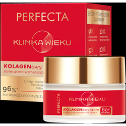 Perfecta Klinika Wieku Kolagenowy krem silnie przeciwzmarszczkowy na dzień 60+