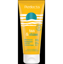 Perfecta Tan&Shine Expresowo brązujące mleczko rozświetlające do ciała