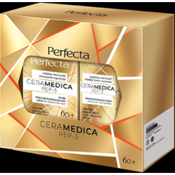 Zestaw Perfecta Ceramedica PEP-3 Krem do twarzy 60+ i Krem pod oczy
