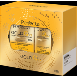 Zestaw Perfecta Gold Q10 Krem do twarzy 60+ i Krem pod oczy