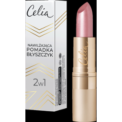 Celia nawilżająca pomadka-błyszczyk do ust 501 jasny pudrowy róż