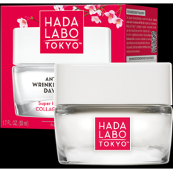Hada Labo Tokyo Red przeciwzmarszczkowo-nawilżający krem do twarzy na dzień