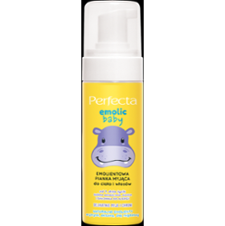 Perfecta Emolic Baby Emolientowa pianka myjąca do ciała i włosów