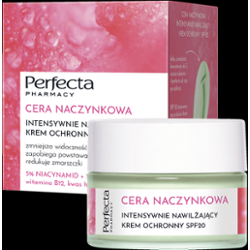Perfecta Cera Naczynkowa Intensywnie nawilżający krem ochronny SPF20
