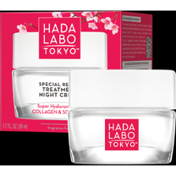 Hada Labo Tokyo Red głęboko odbudowujący krem-zabieg do twarzy na noc