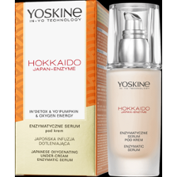 Yoskine Hokkaido Japan-Enzyme japońska infuzja dotleniająca - serum do twarzy z enzymem z dyni