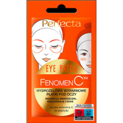 Perfecta Fenomen C Eye Patch Hydrożelowe witaminowe płatki pod oczy